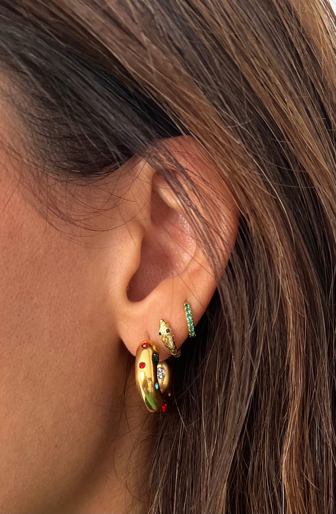Pendientes Sunrise , Rainbow collection